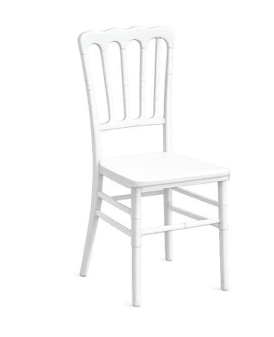 Chaise Napoléon blanche